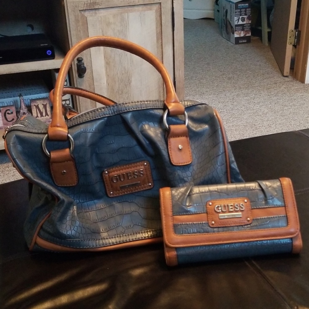Guess Handbag and Wallet